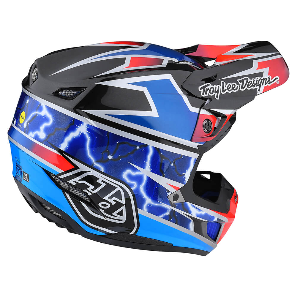 Troy Lee SE5 COMPOSITE HELMET W/MIPS LIGHTNING BLUE