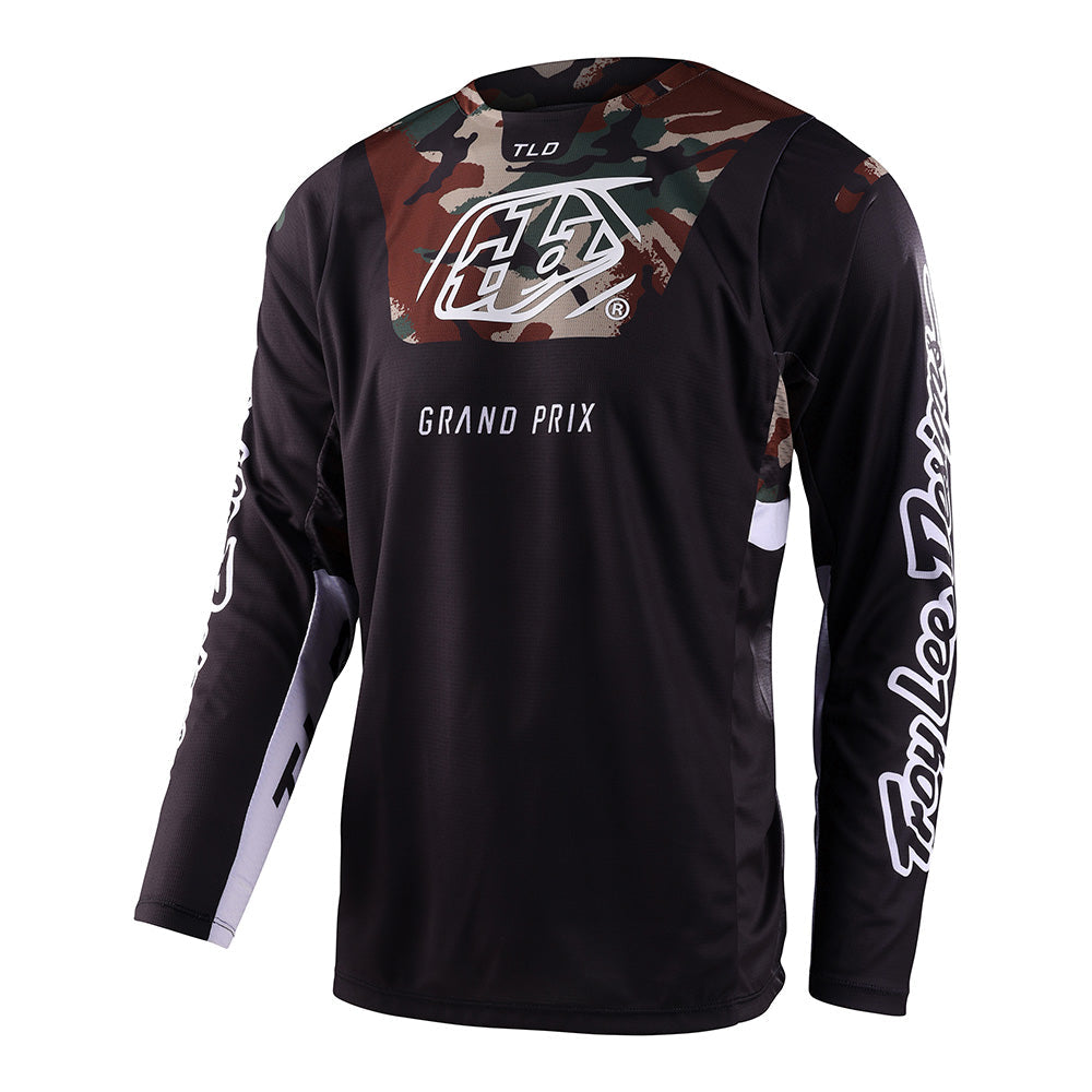 Troy Lee Designs GP Pro Jersey Blends Camo Black/Green