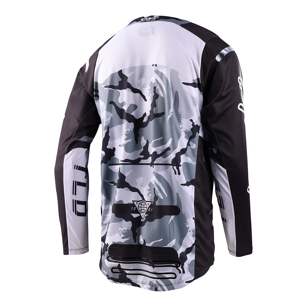 Troy Lee Designs GP Pro Jersey Blends Camo Black/White