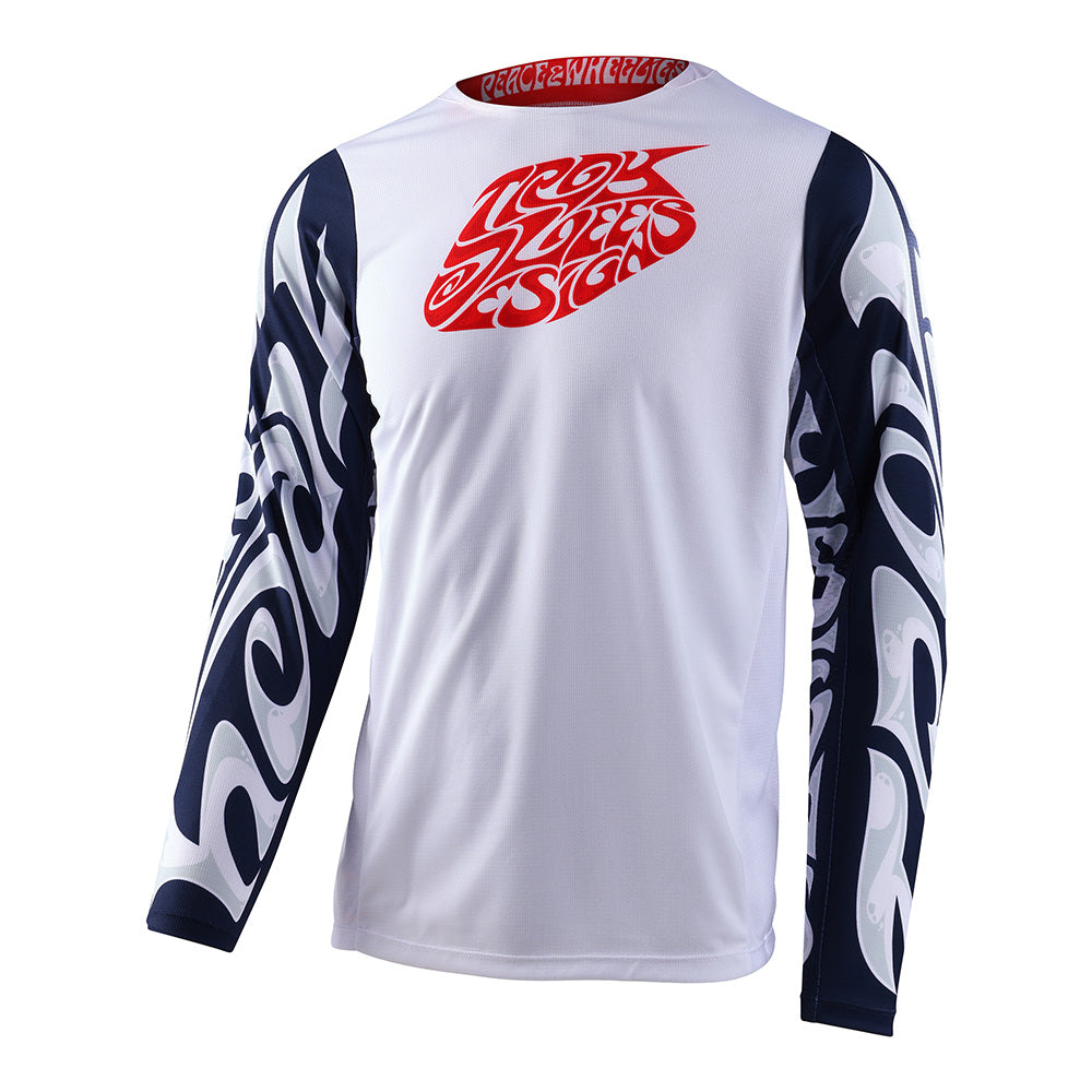 Troy Lee Designs GP Pro Jersey Hazy Friday Navy/White