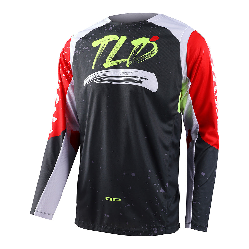 Troy Lee Designs GP Pro Jersey Partical Black/Glo Red
