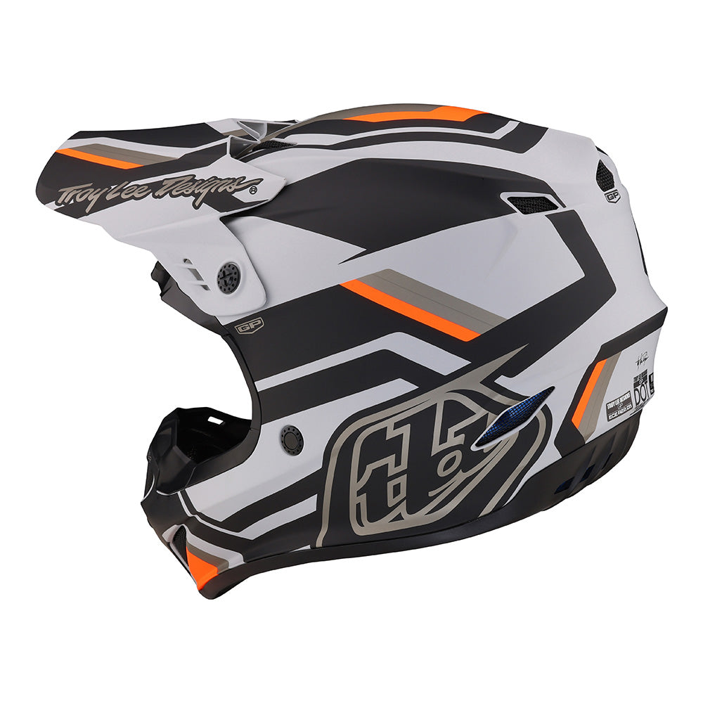 Troy Lee Designs GP Helmet Apex Gray / Orange
