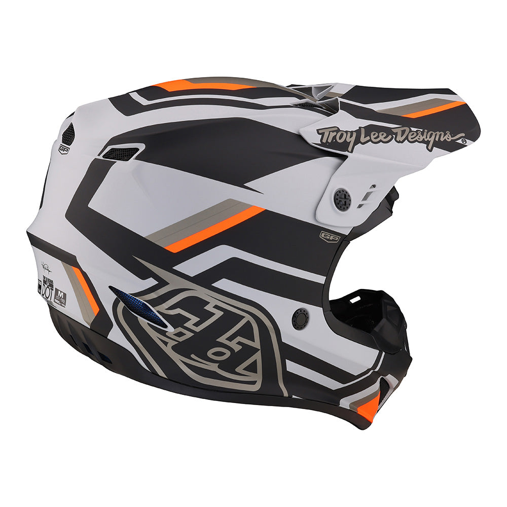 Troy Lee Designs GP Helmet Apex Gray / Orange