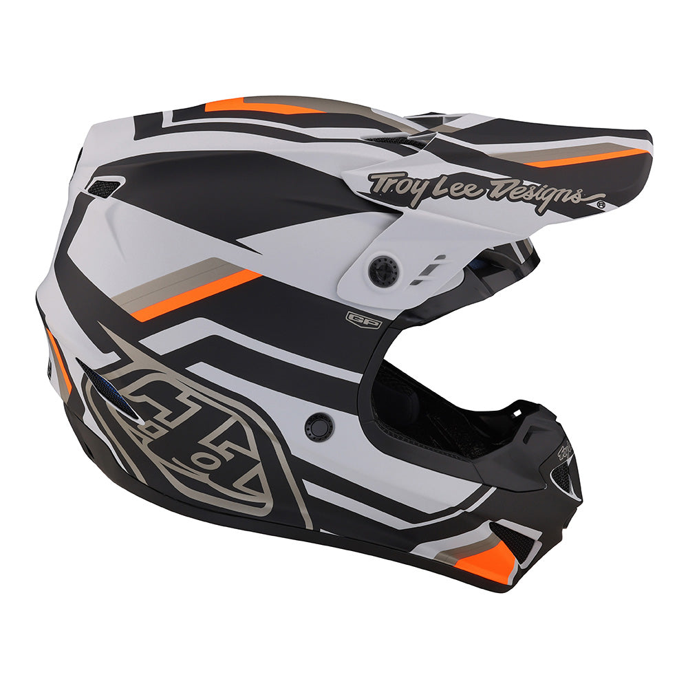 Troy Lee Designs GP Helmet Apex Gray / Orange