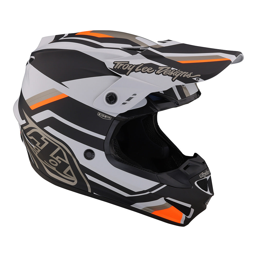 Troy Lee Designs GP Helmet Apex Gray / Orange