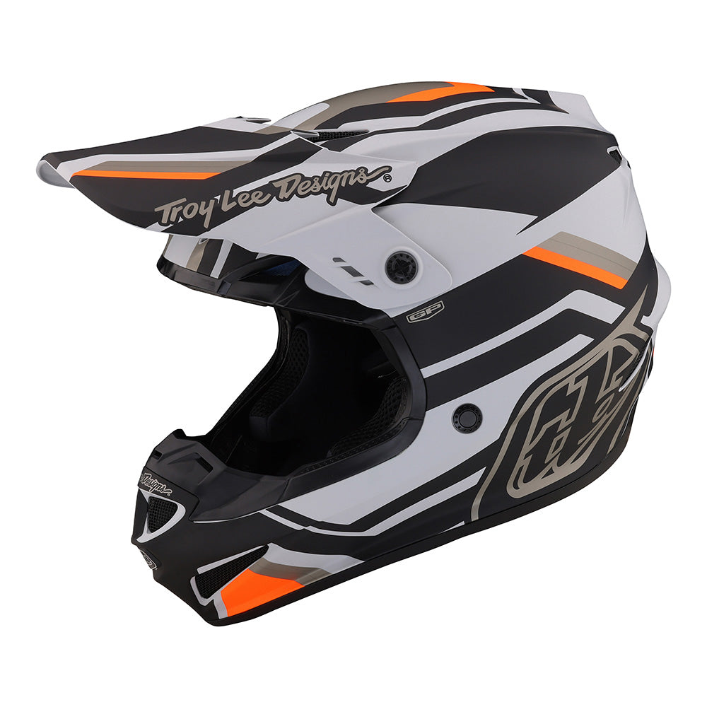Troy Lee Designs GP Helmet Apex Gray / Orange