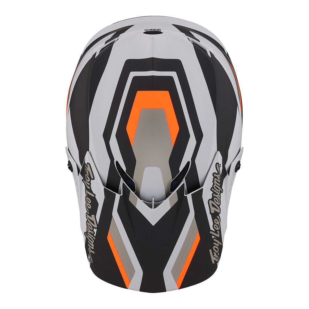 Troy Lee Designs GP Helmet Apex Gray / Orange