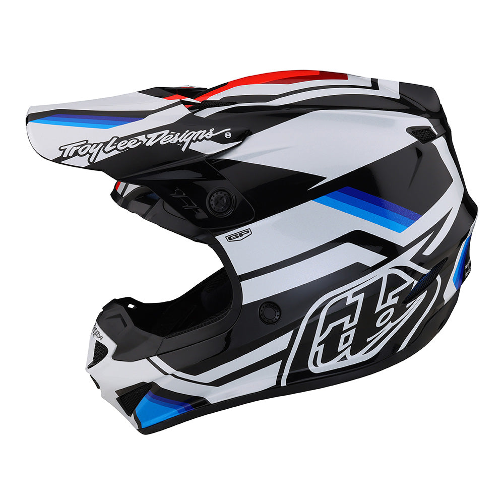 Troy Lee Designs GP Helmet Apex White / Blue