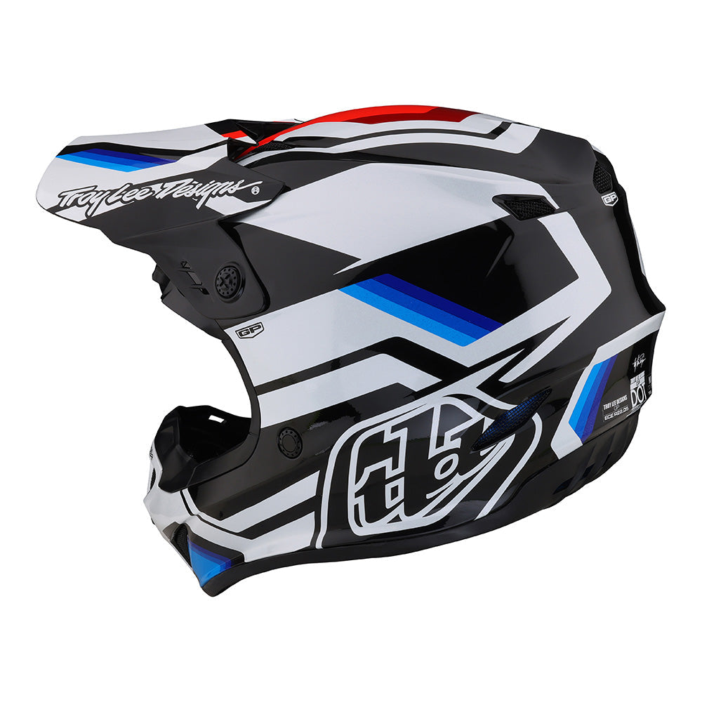 Troy Lee Designs GP Helmet Apex White / Blue