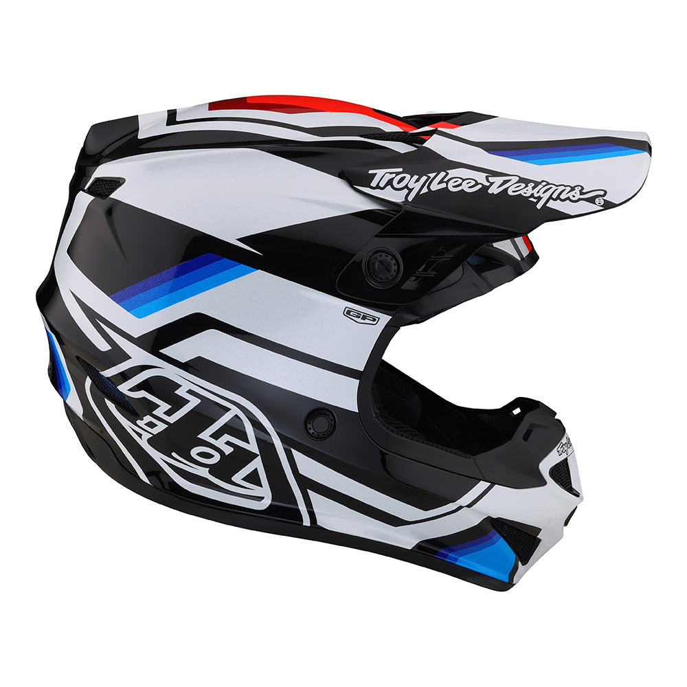 Troy Lee Designs GP Helmet Apex White / Blue