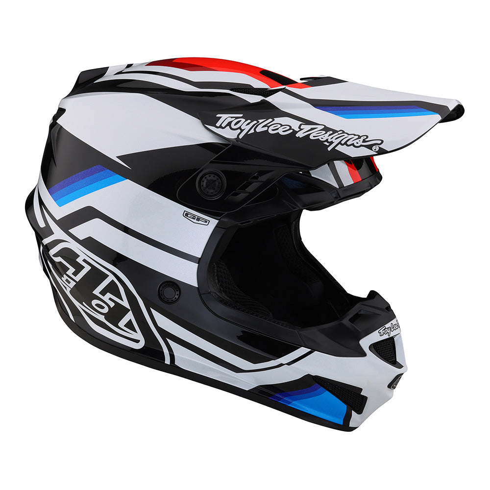 Troy Lee Designs GP Helmet Apex White / Blue