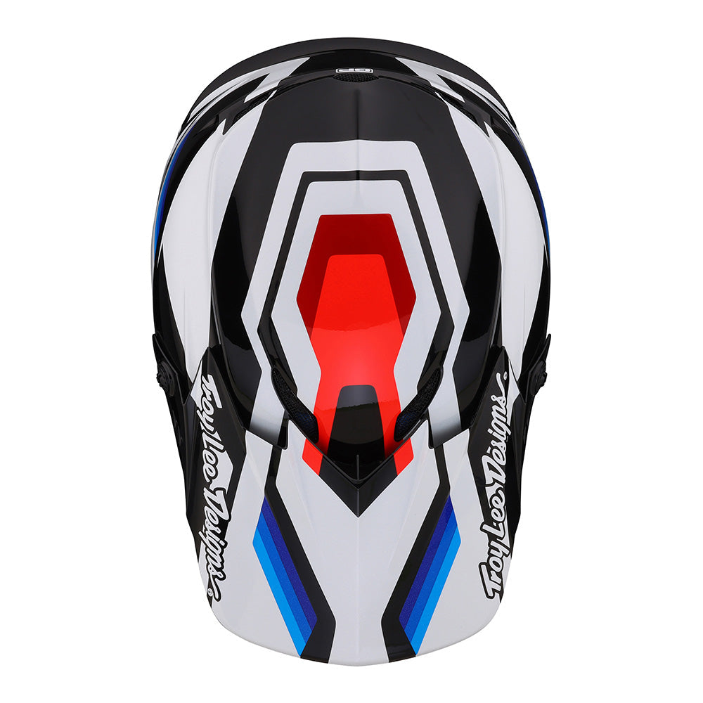 Troy Lee Designs GP Helmet Apex White / Blue