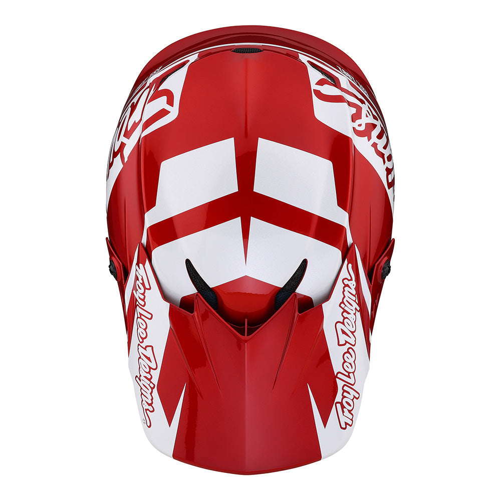 Troy Lee Designs GP Helmet Slice Red / White