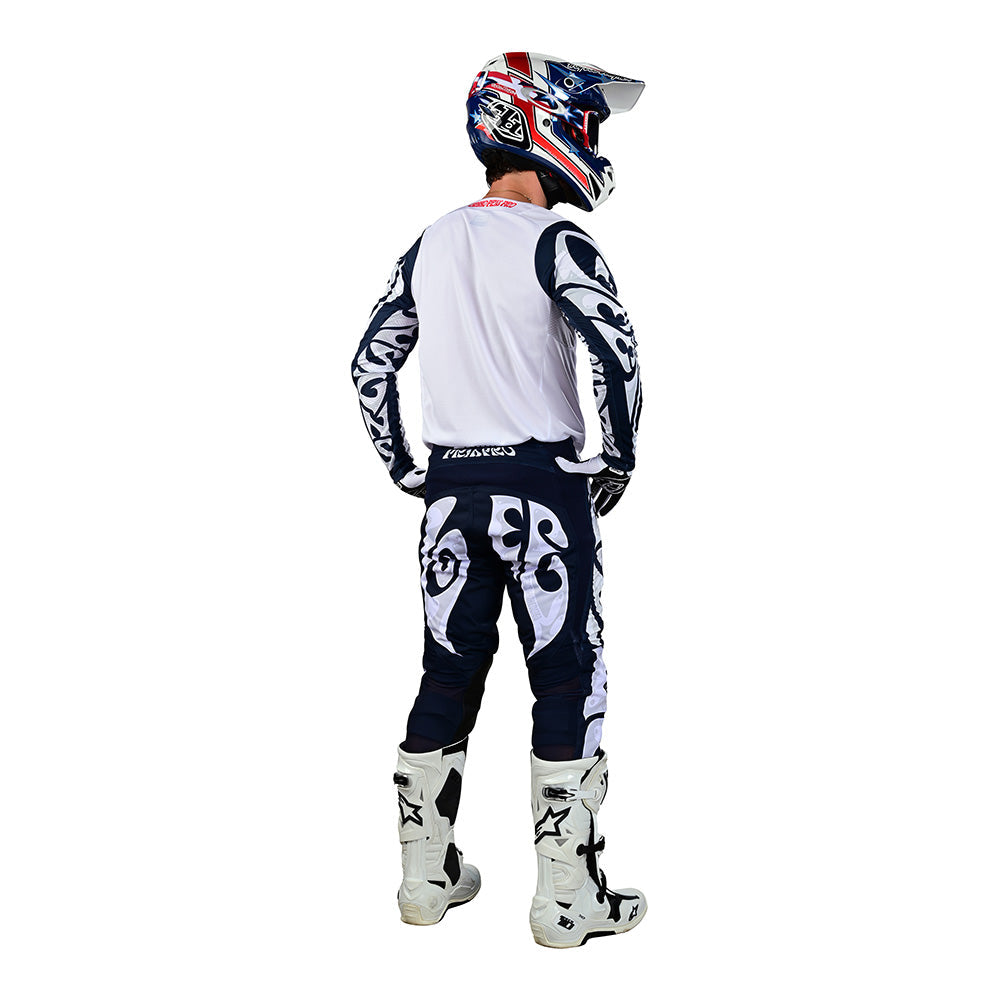 Troy Lee Designs GP Pro Jersey Hazy Friday Navy/White