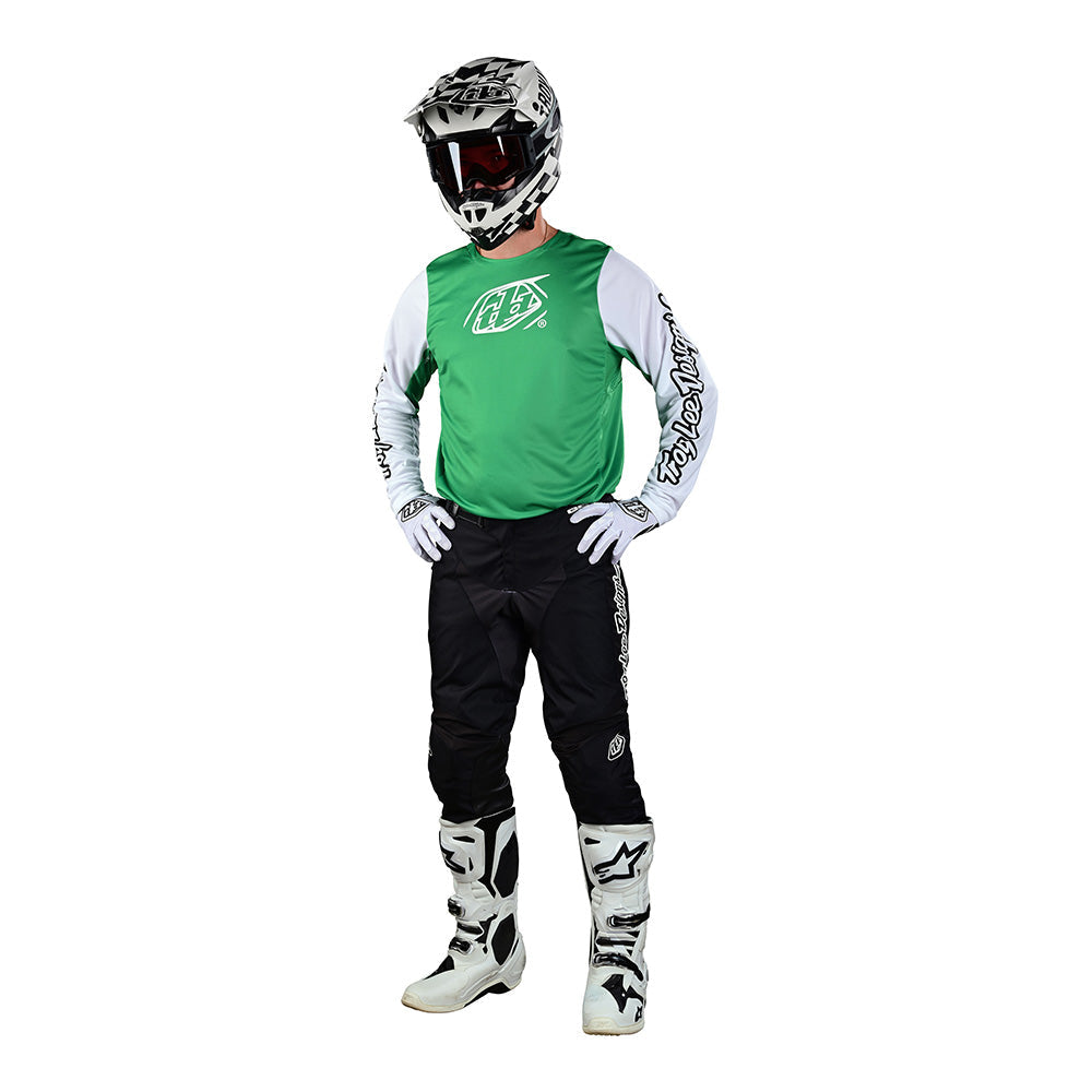 Troy Lee Designs GP Pro Jersey Icon Pro Green / White