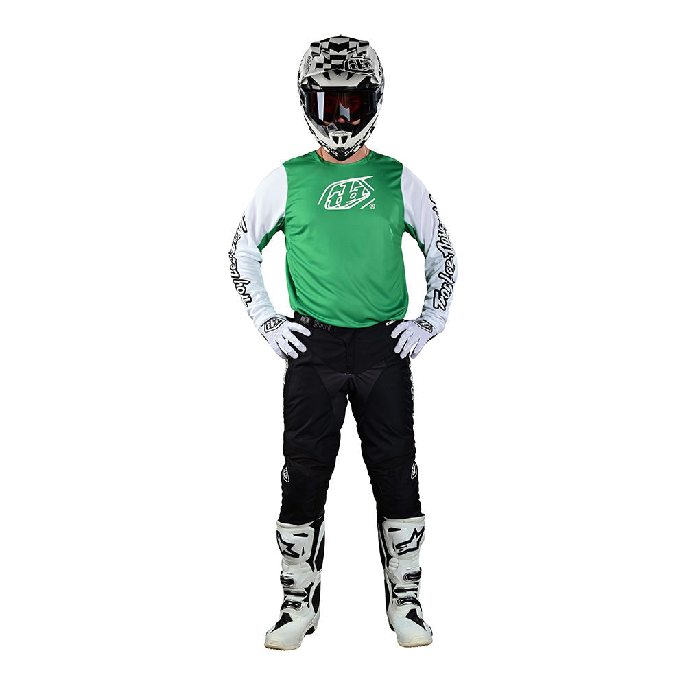 Troy Lee Designs GP Pro Jersey Icon Pro Green / White