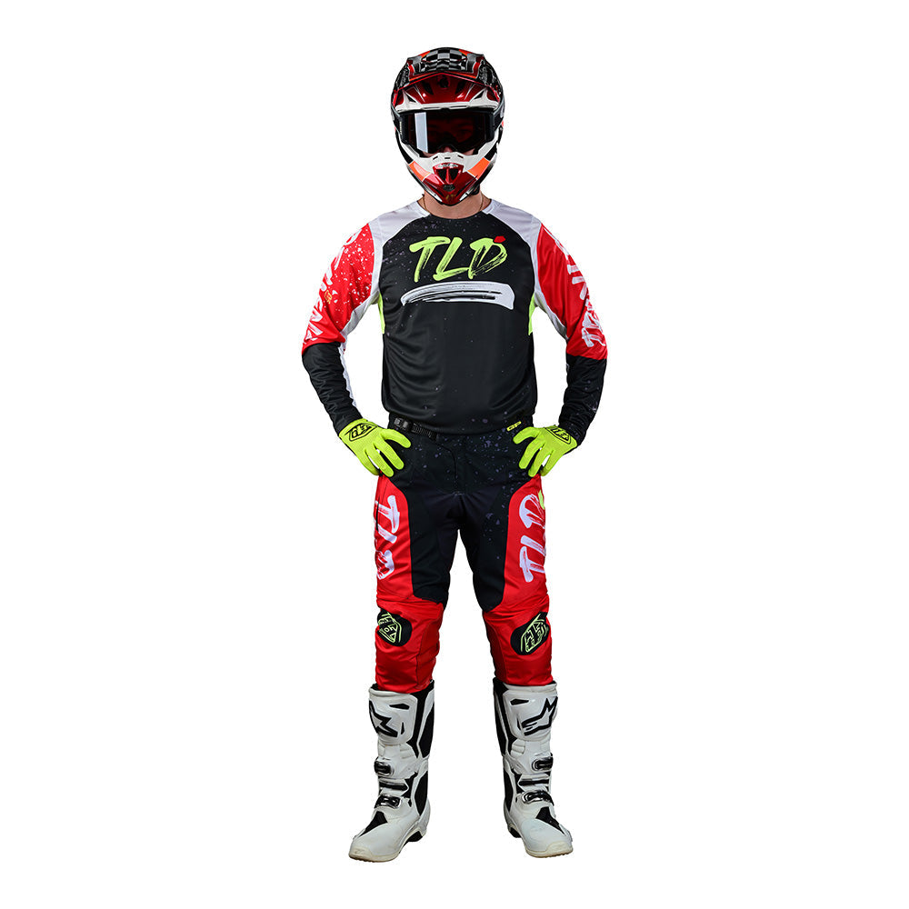 Troy Lee Designs GP Pro Jersey Partical Black/Glo Red