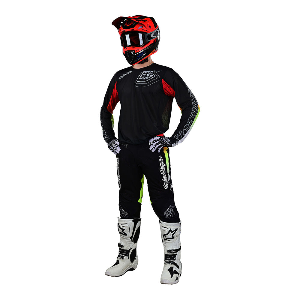Troy Lee Designs SE Pro Pant Richter Black/Fire