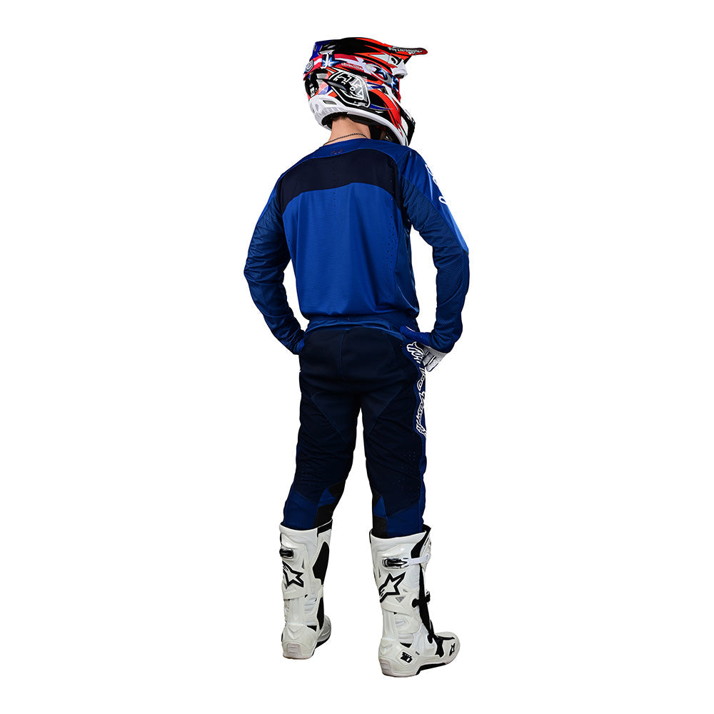 Troy Lee Designs SE Pro Jersey Grid Blue / Navy