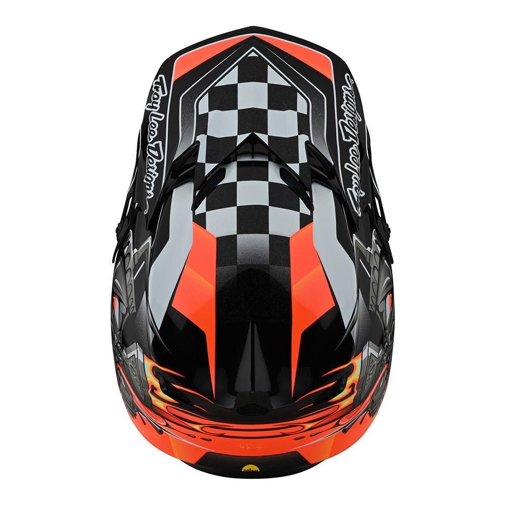 Troy Lee Designs SE4 Polyacrylite Helmet W/MIPS Carb Black