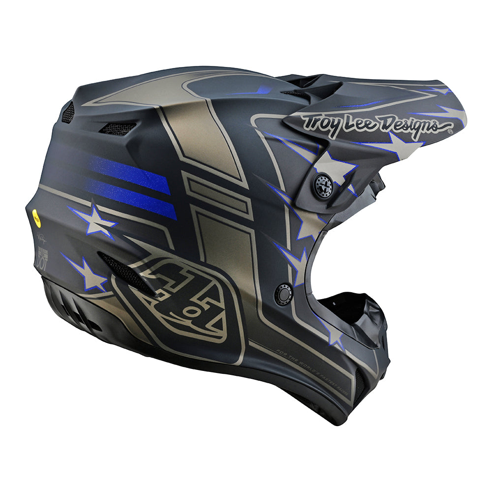 Troy Lee Designs SE4 Polyacrylite Helmet W/MIPS Flagstaff Black