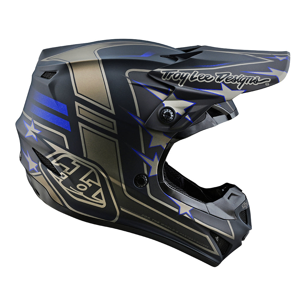 Troy Lee Designs SE4 Polyacrylite Helmet W/MIPS Flagstaff Black