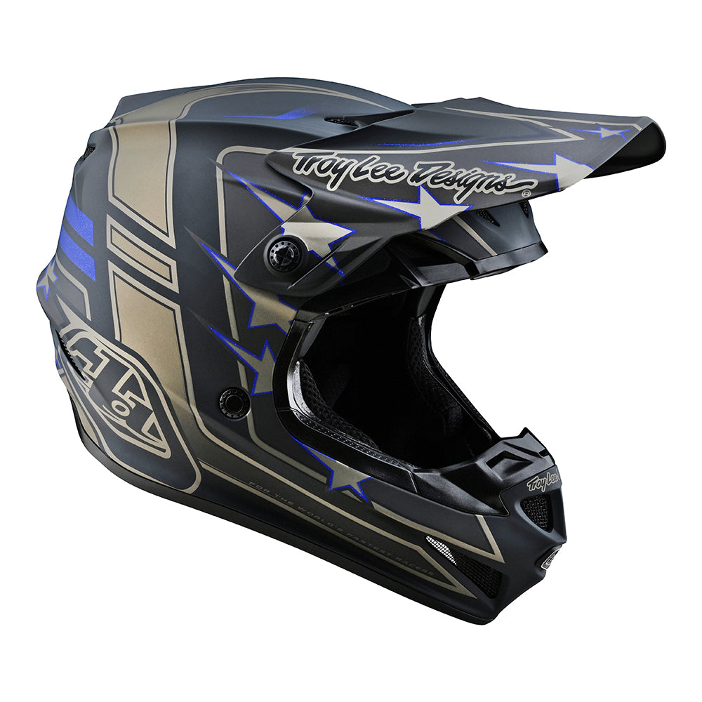 Troy Lee Designs SE4 Polyacrylite Helmet W/MIPS Flagstaff Black