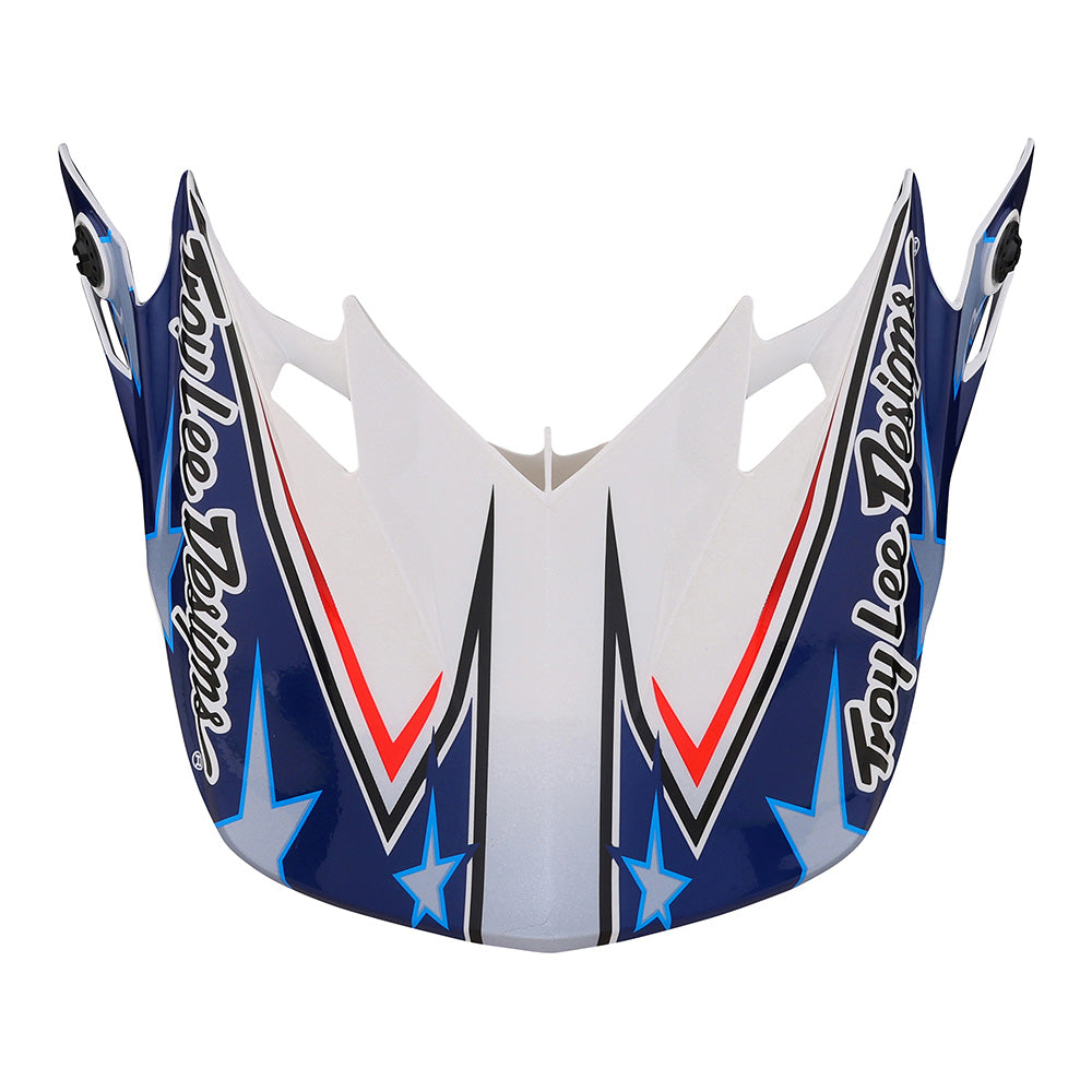 Troy Lee Designs SE4 Polyacrylite Helmet W/MIPS Flagstaff White