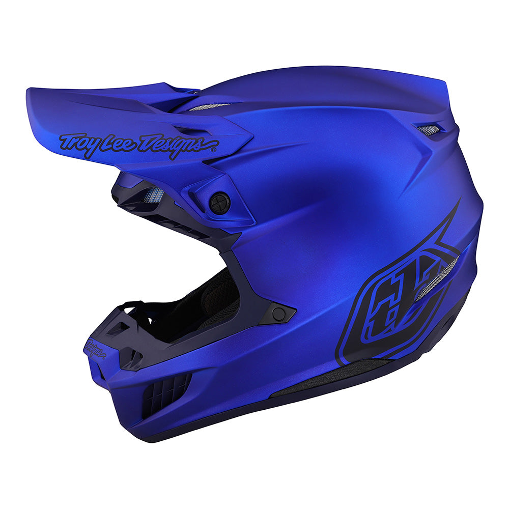 Troy Lee SE5 Composite Helmet W/MIPS Core Blue