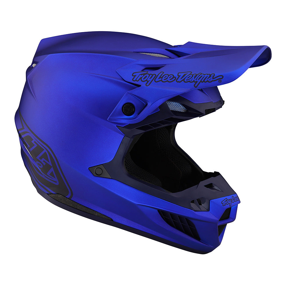 Troy Lee SE5 Composite Helmet W/MIPS Core Blue