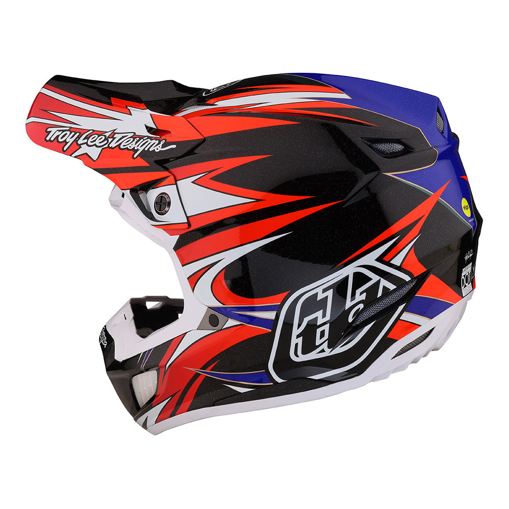 Troy Lee SE5 Composite Helmet W/MIPS Inferno Red