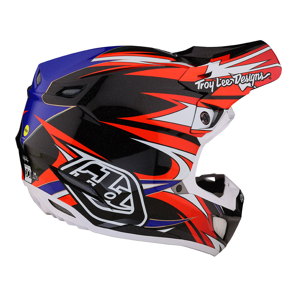 Troy Lee SE5 Composite Helmet W/MIPS Inferno Red