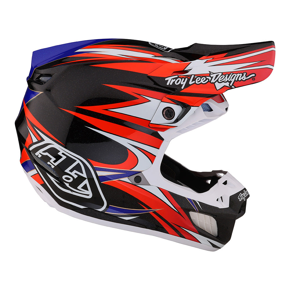 Troy Lee SE5 Composite Helmet W/MIPS Inferno Red