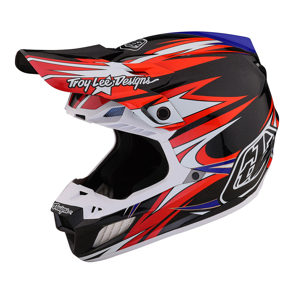 Troy Lee SE5 Composite Helmet W/MIPS Inferno Red