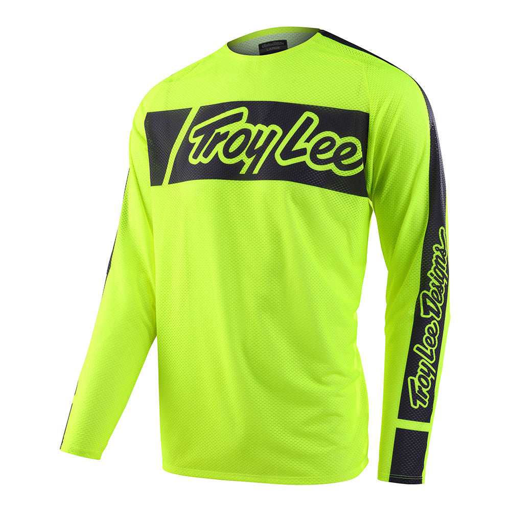 Troy Lee Designs SE Pro Air Jersey Vox Flo Yellow
