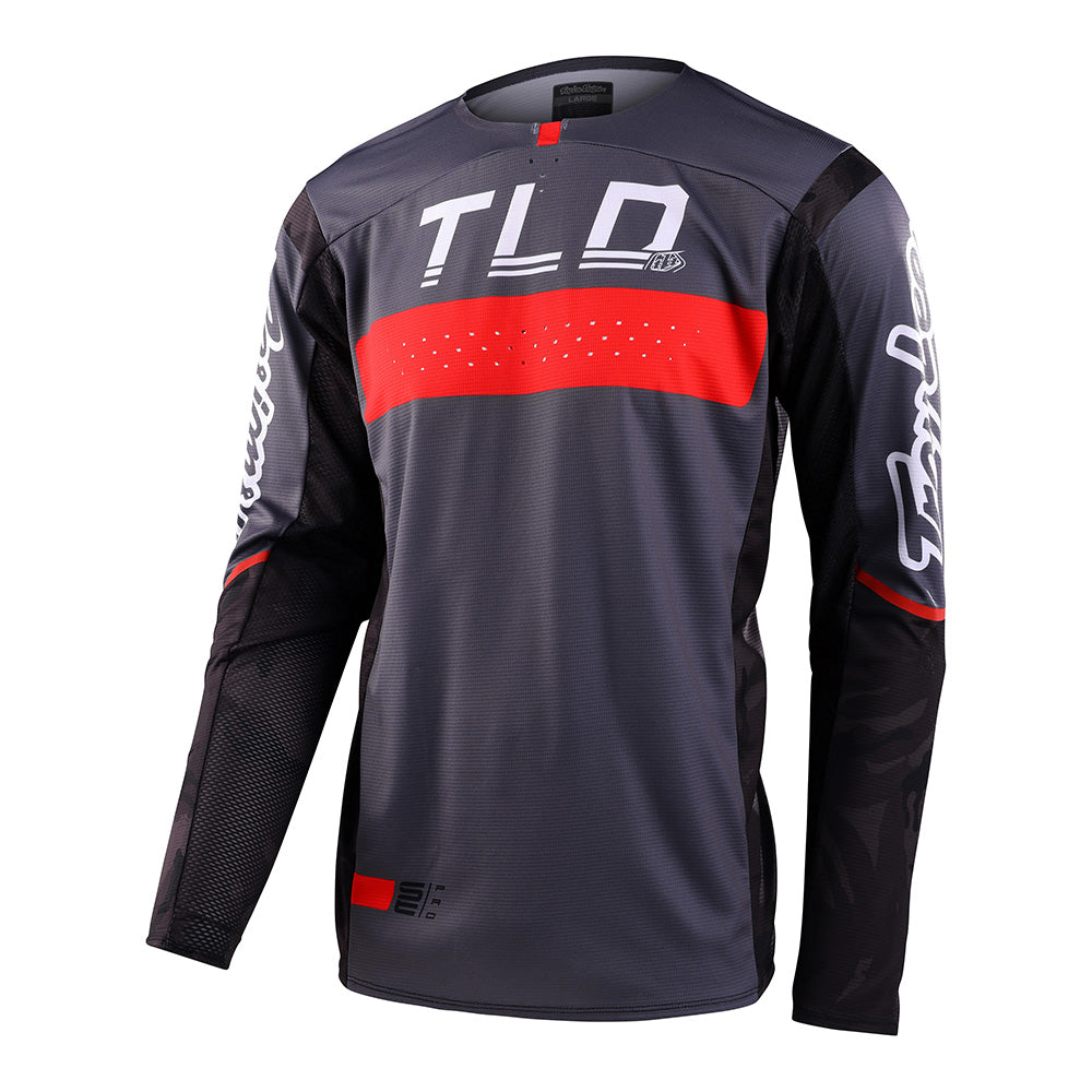 Troy Lee Designs SE Pro Jersey Grid Camo Black / Gray