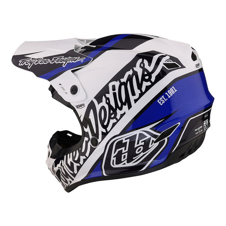 Troy Lee Designs Youth GP Helmet Slice Blue