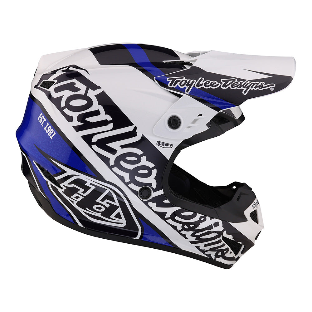 Troy Lee Designs Youth GP Helmet Slice Blue