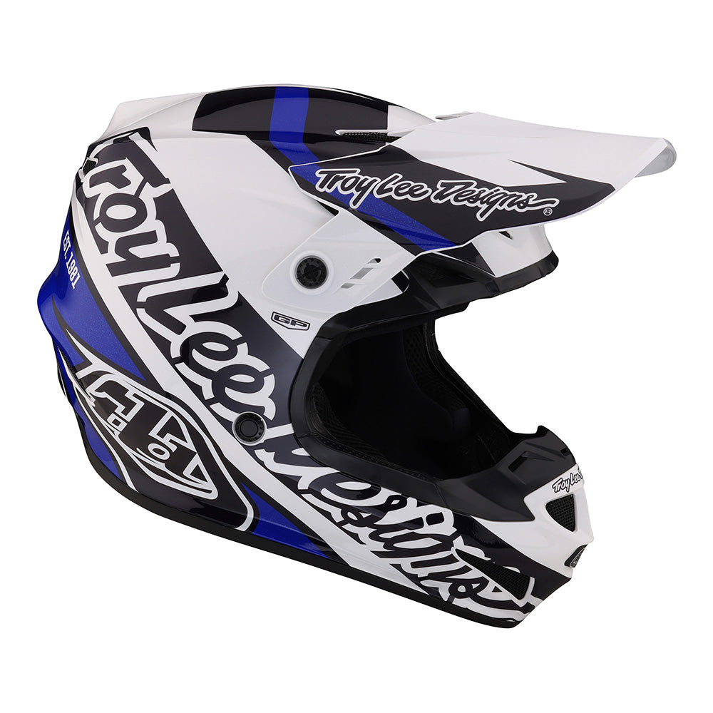Troy Lee Designs Youth GP Helmet Slice Blue