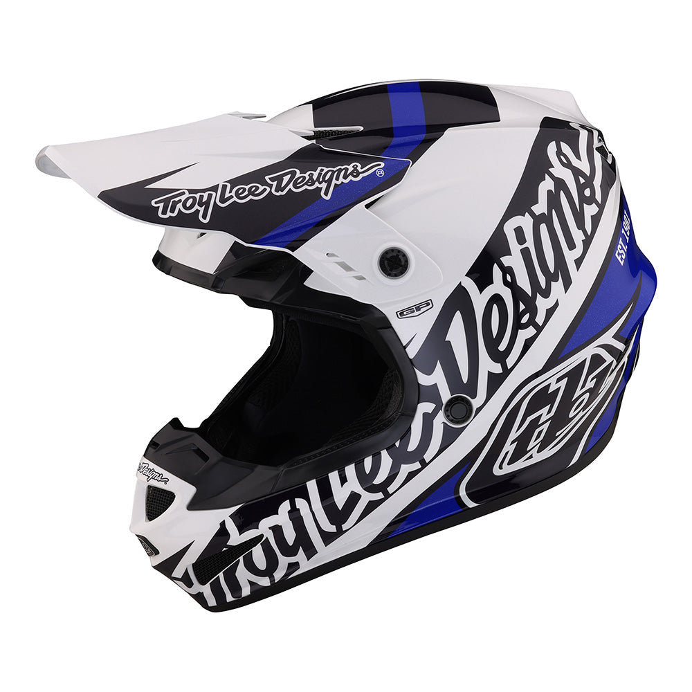 Troy Lee Designs Youth GP Helmet Slice Blue
