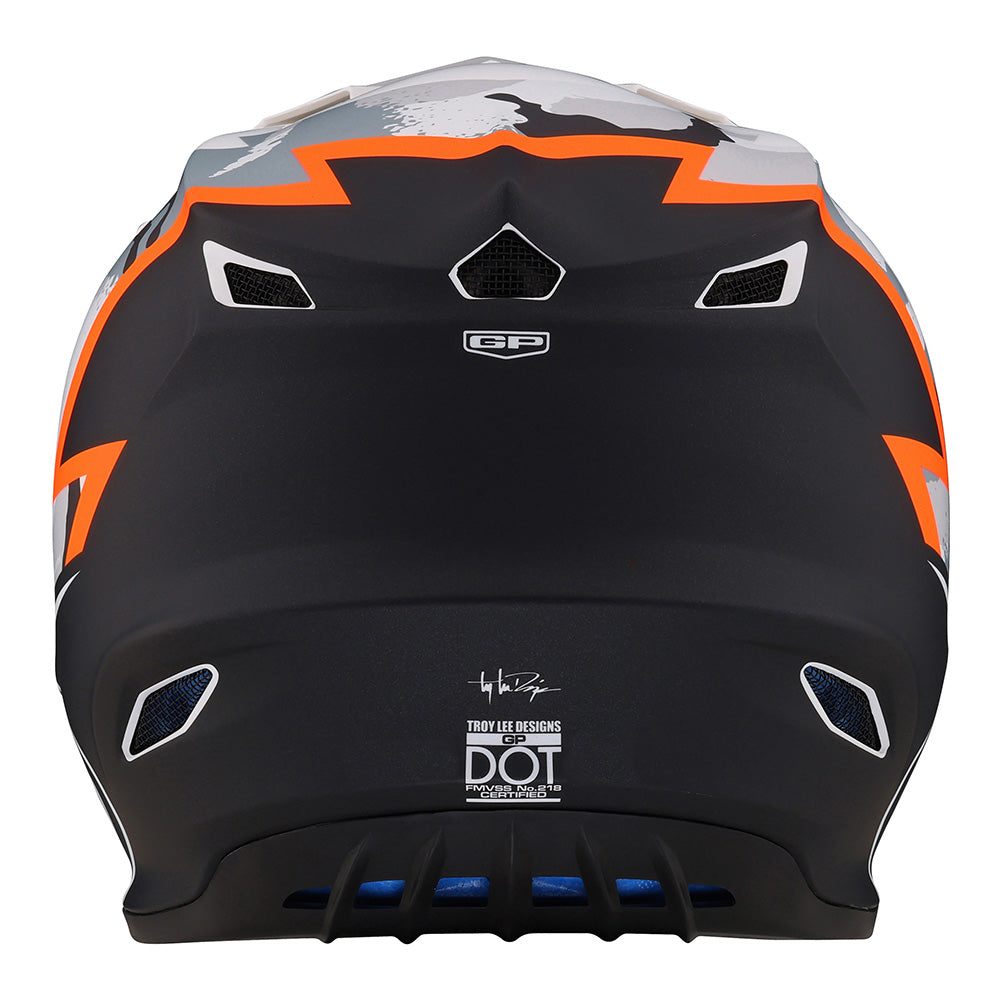 Troy Lee Designs Youth GP Helmet Volt Camo White
