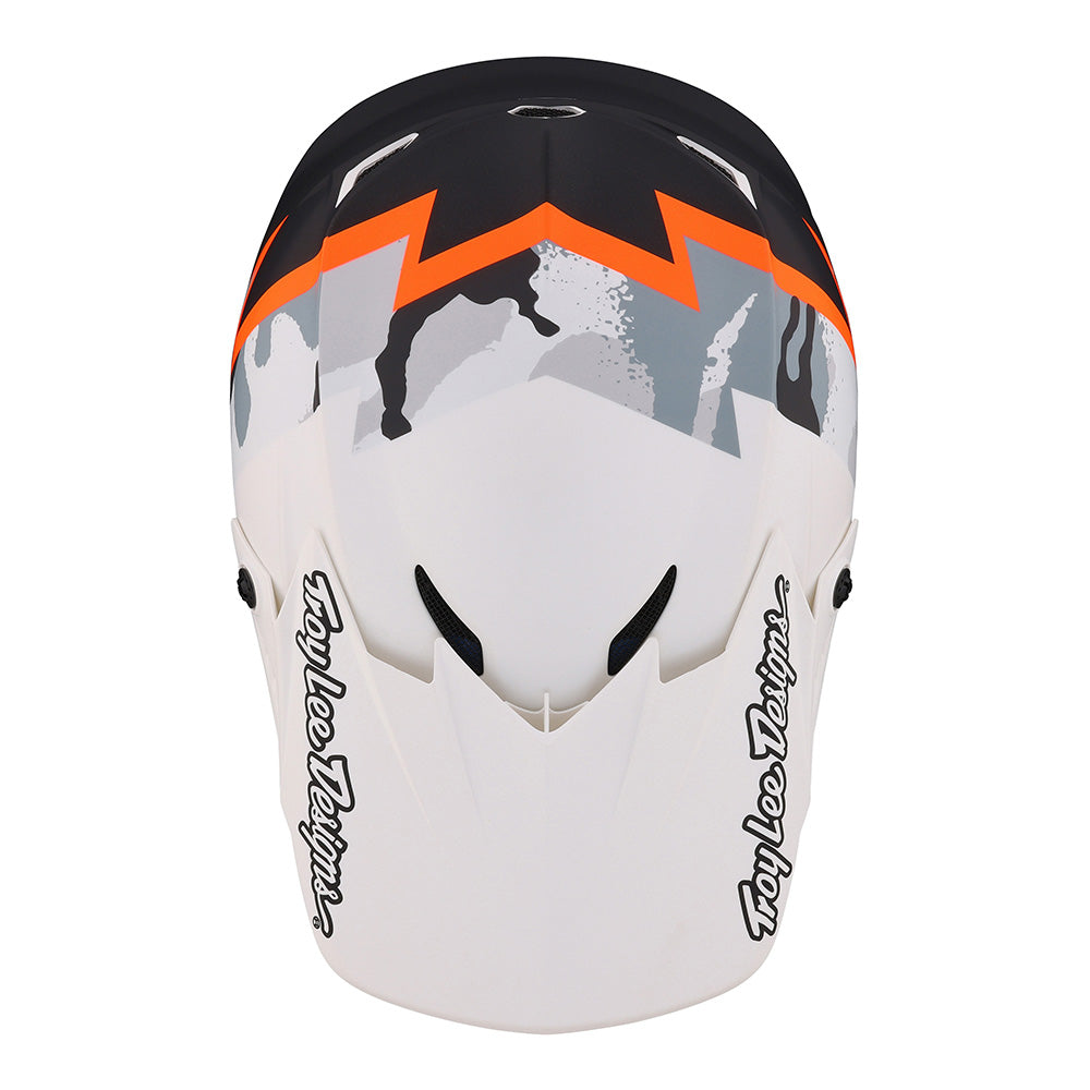 Troy Lee Designs Youth GP Helmet Volt Camo White