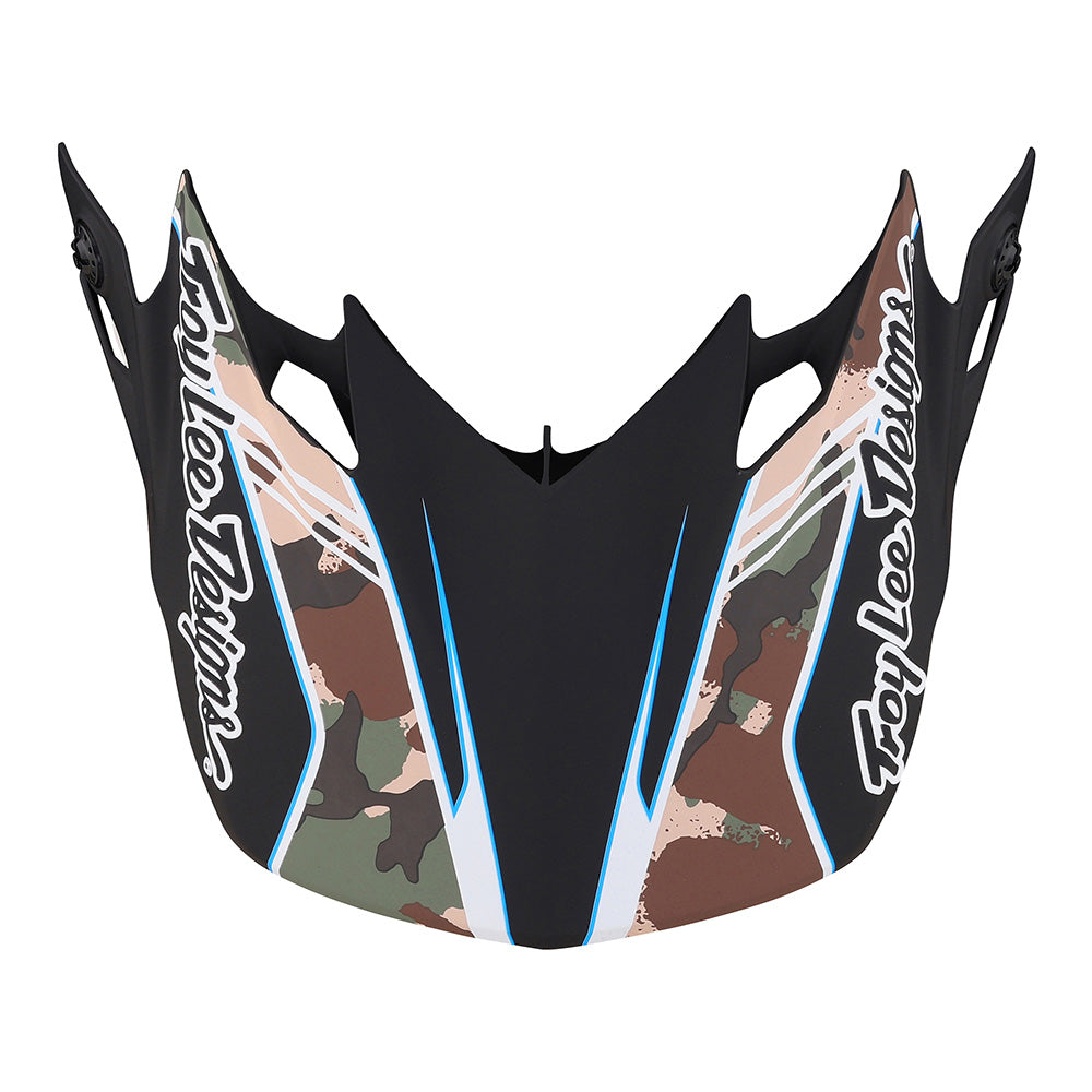 Troy Lee Designs Youth SE4 Polyacrylite Helmet W/MIPS Matrix Camo Black
