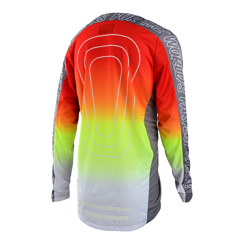 Troy Lee Designs Youth GP Pro Air Jersey Richter Silver / Fire