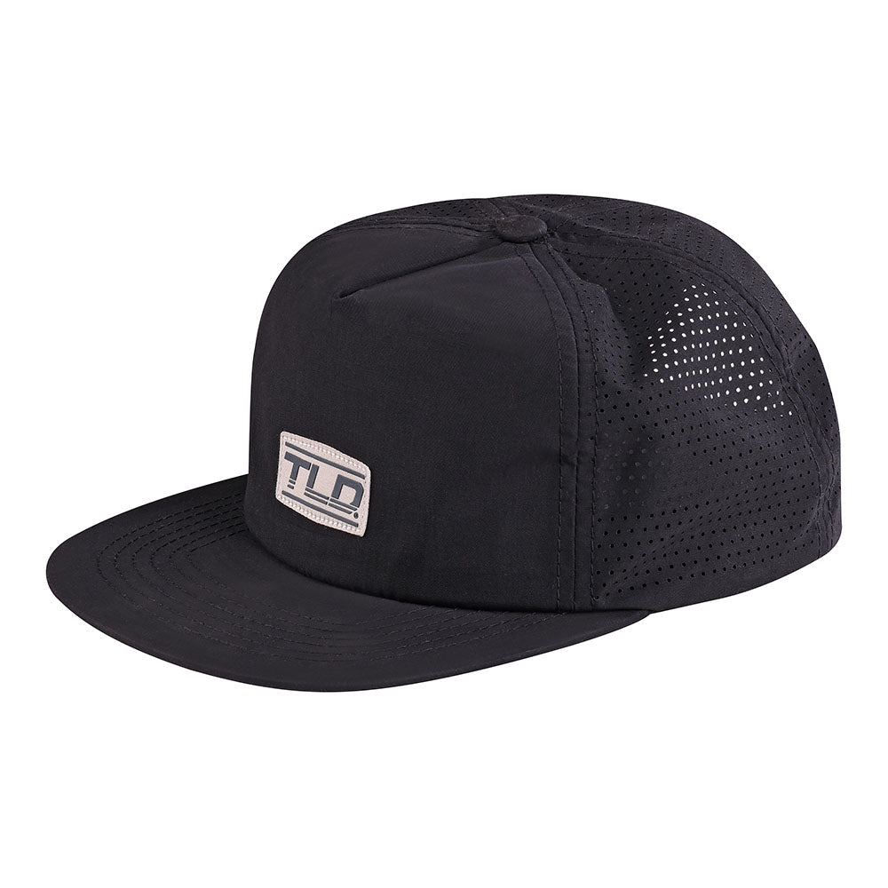 Troy Lee Designs Snapback Hat Speed Logo Carbon