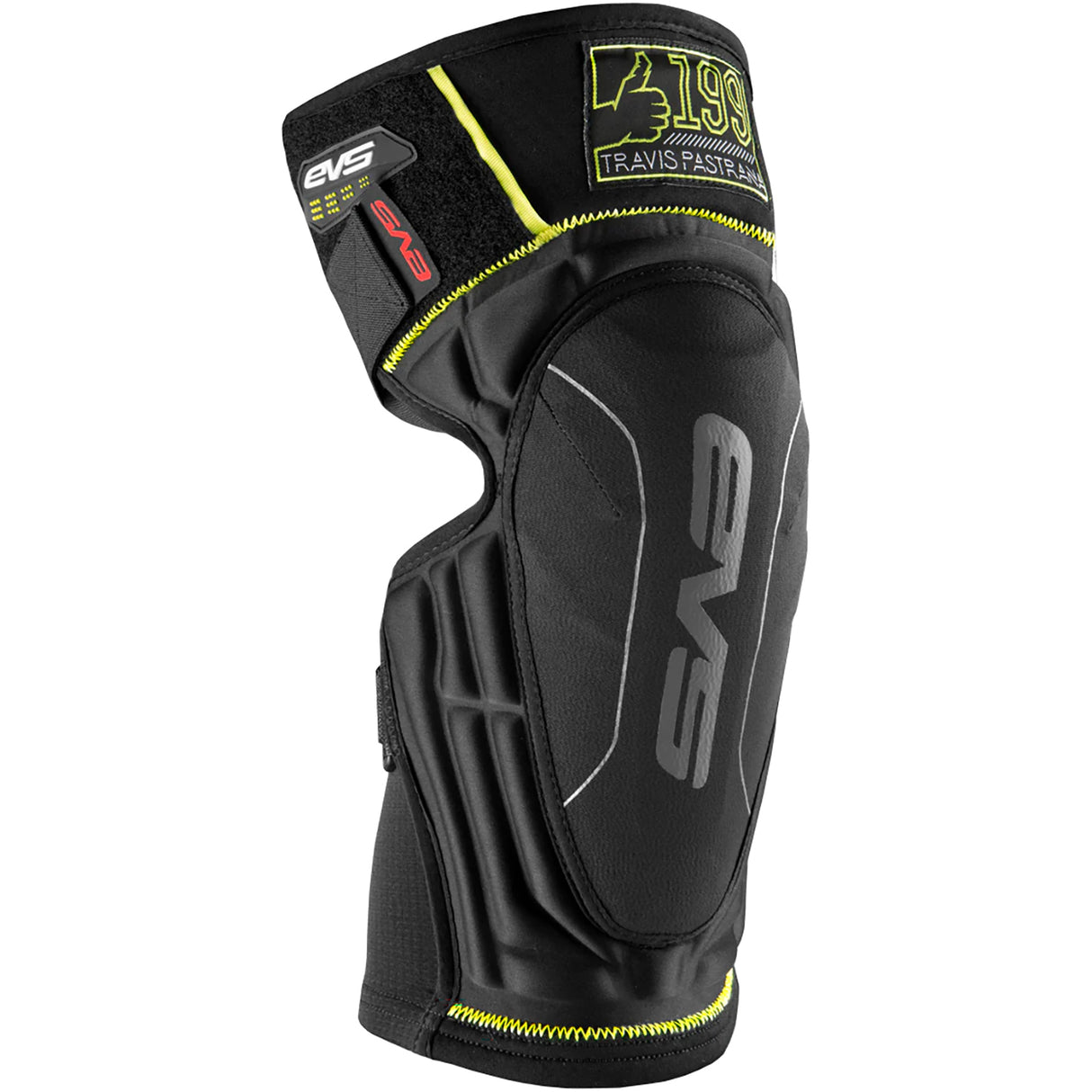 EVS TP199 Lite Knee Pad (Black/Hi-Viz) Pair