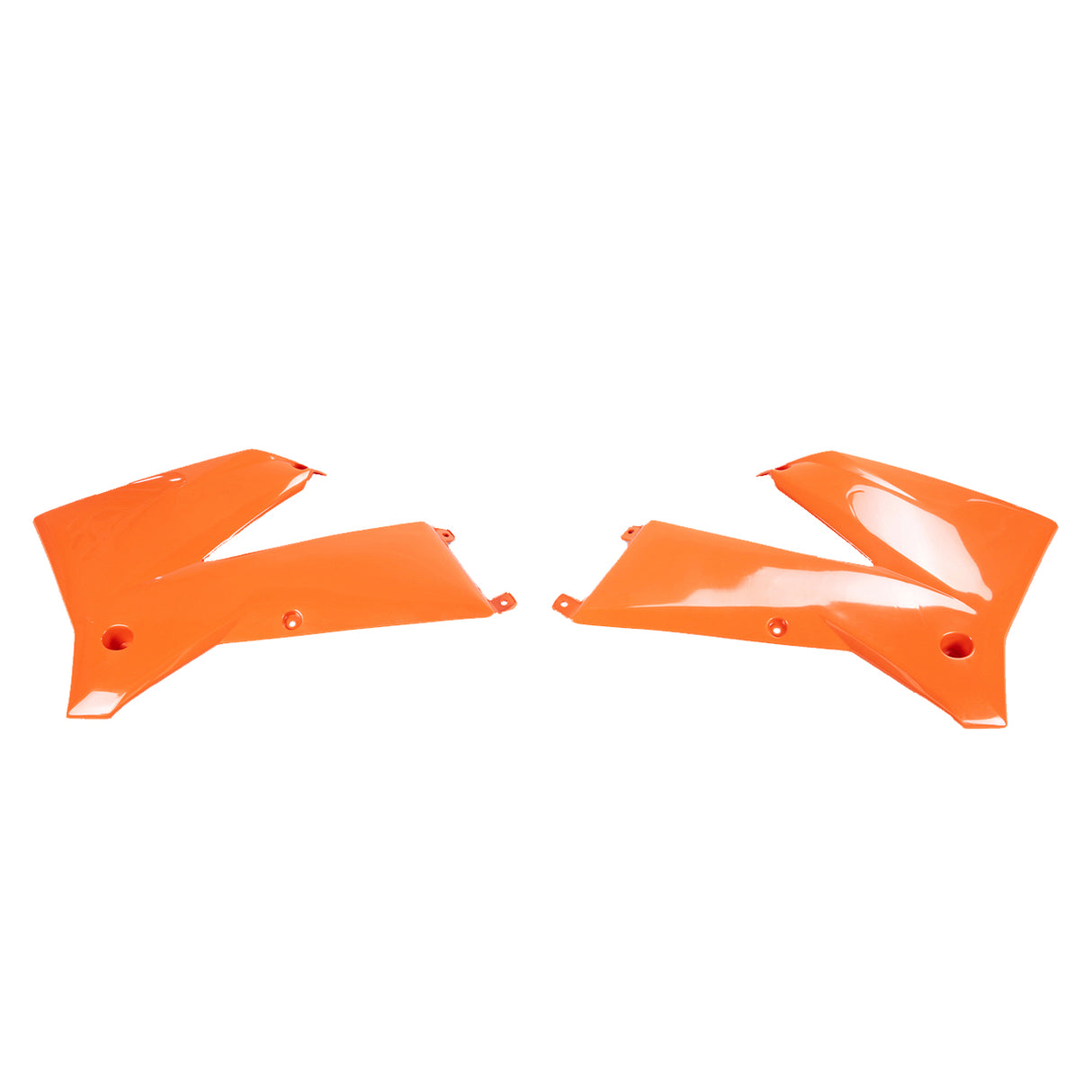 UFO Radiator Covers (Orange) KTM SX125/250 SXF250 05-06 EXC125-250 05-07