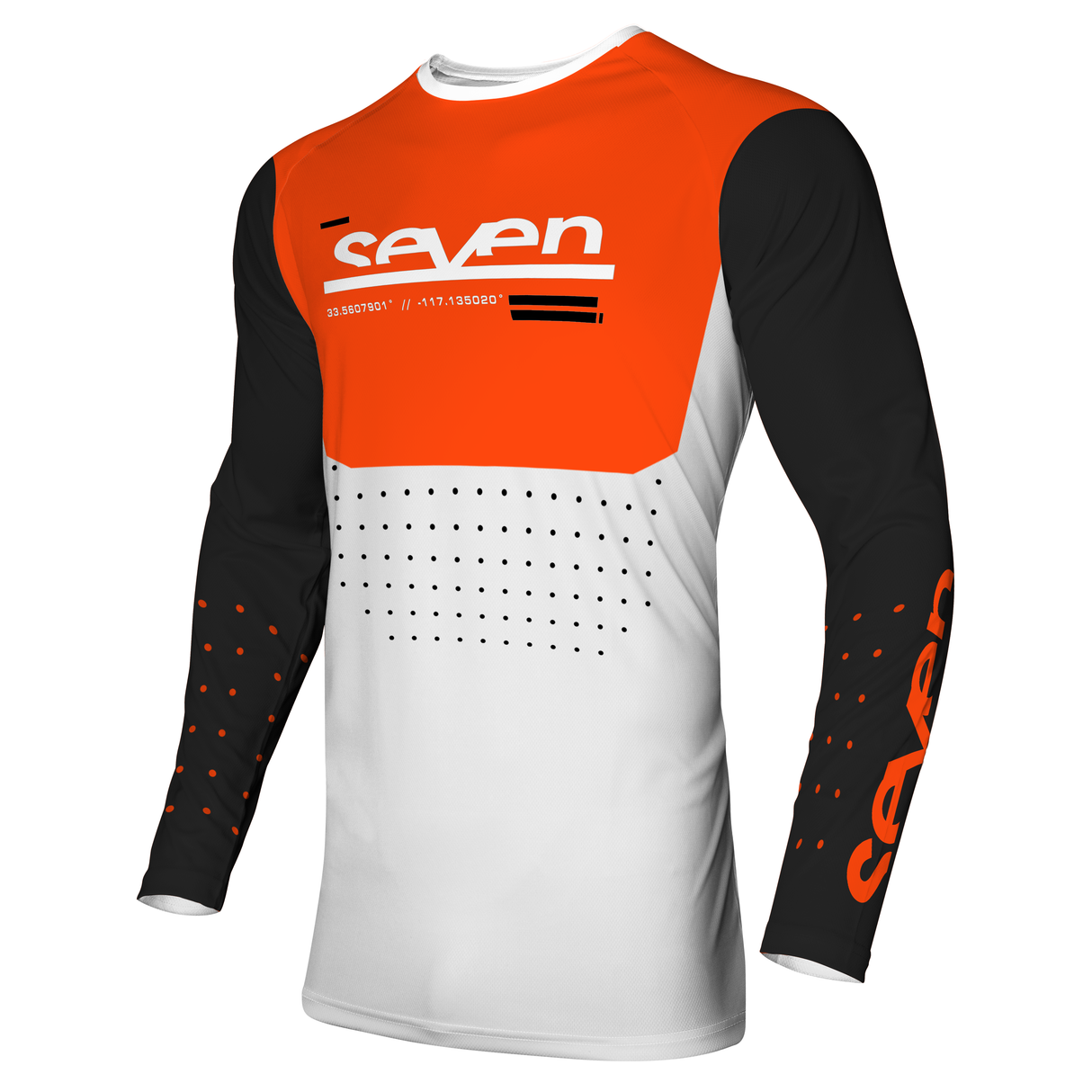 Seven MX 24.1 Youth Vox Aperture Jersey White/Orange