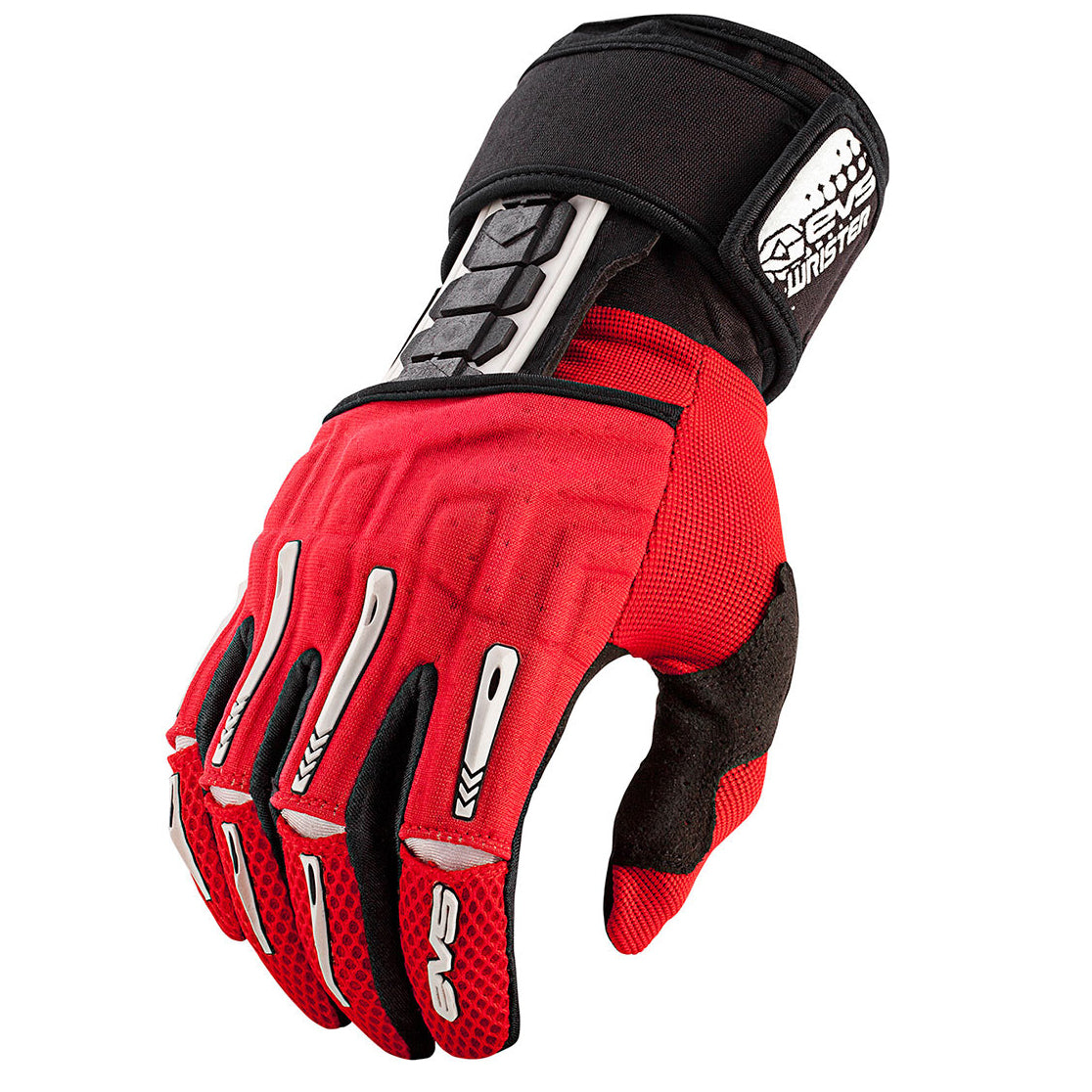 EVS Wrister Glove Wrist Brace Adult (Red) Pair