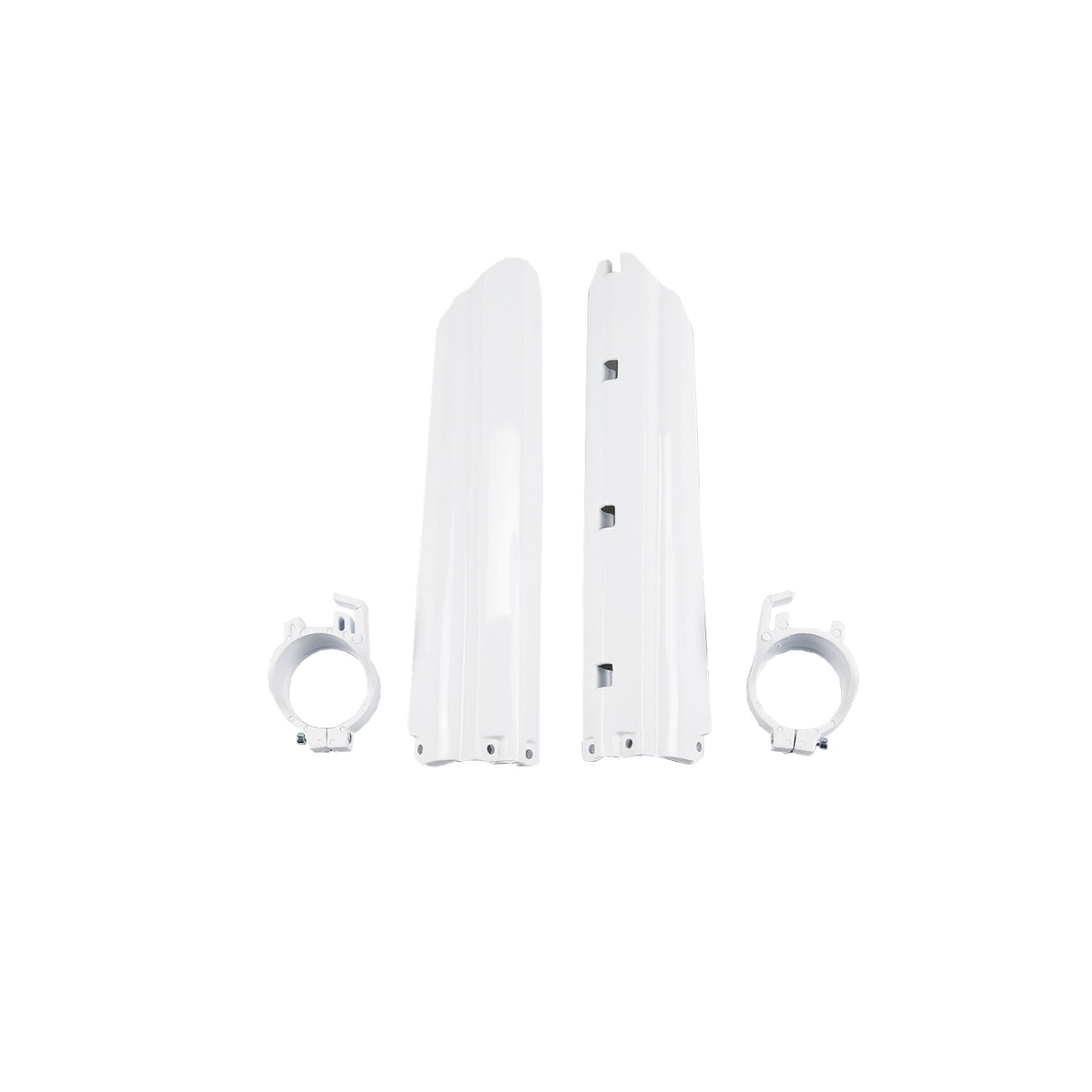UFO Fork Slider Protectors (White) Yamaha YZ125/250 91-95